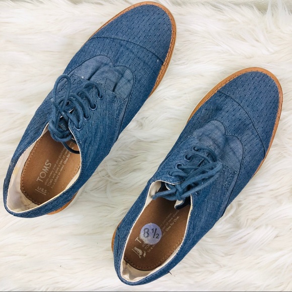 men's toms lace up shoes